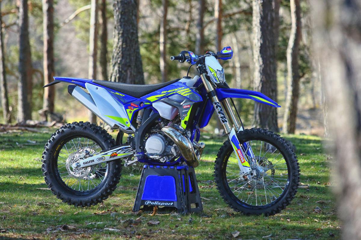 SCAR Alu Váltókar Sherco Motorokhoz (Kék)